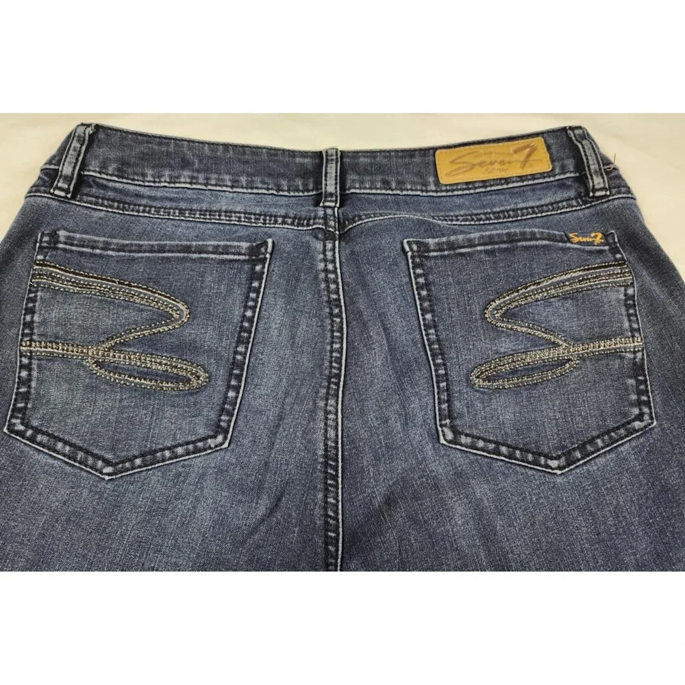 Seven7 Jeans Skinny Low Rise Capri's Size 12 Excellent condition!!